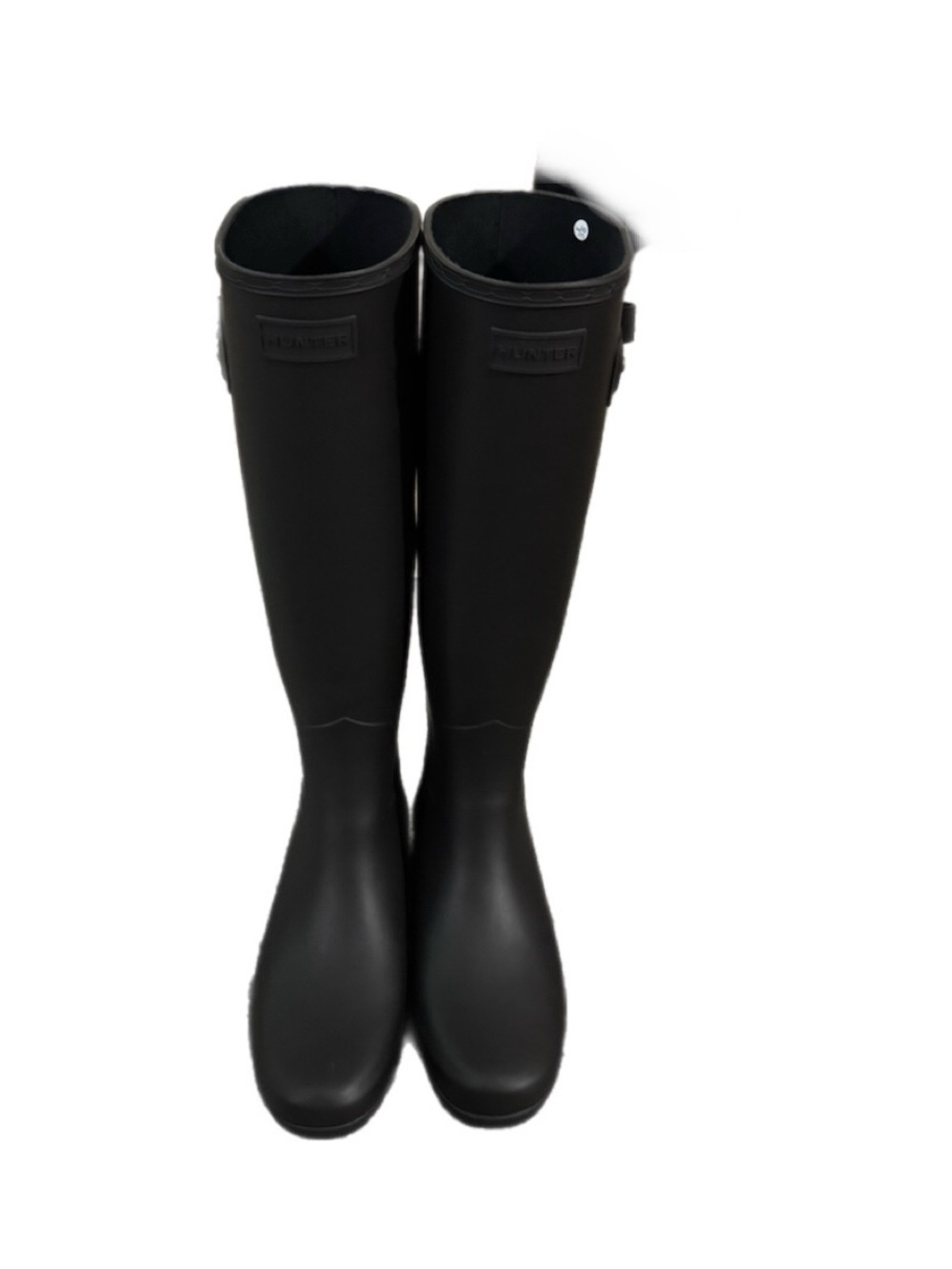 Hunter Tall Matte Black Women's Rain Boots size 9